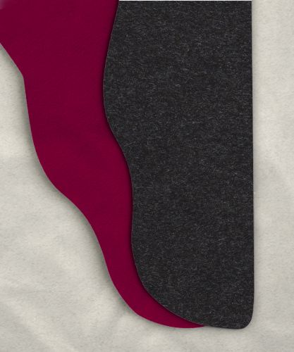 Two Color Tights: Heathered Charcoal/Wine 39-42 x 32