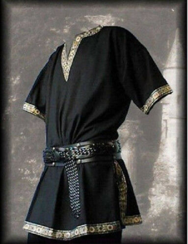 Men's Medieval Short Sleeve Tunic