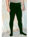 Single Color Tights - Hunter Green<br>34-38 x 30