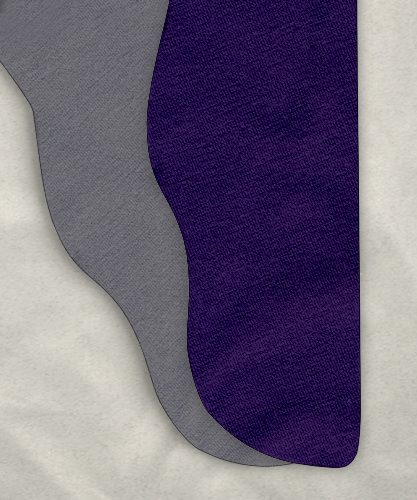 Two Color Tights - Purple/Heather Gray<br>28-33 x 30