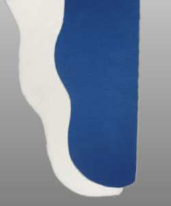 Two Color Tights - Royal Blue/White<br>39-42 x ~30