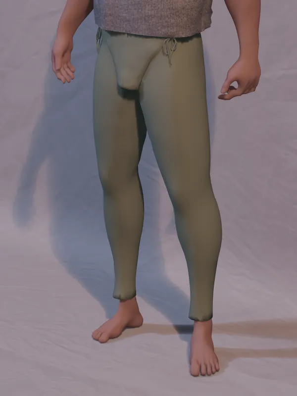Single Color Tights - Green